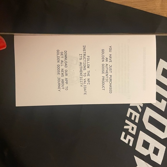 Golden Goose High Tops- size 40 - Picture 5 of 8